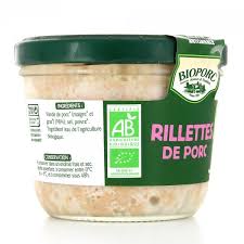 Bioporc Rillettes De Porc Bio 190 g 